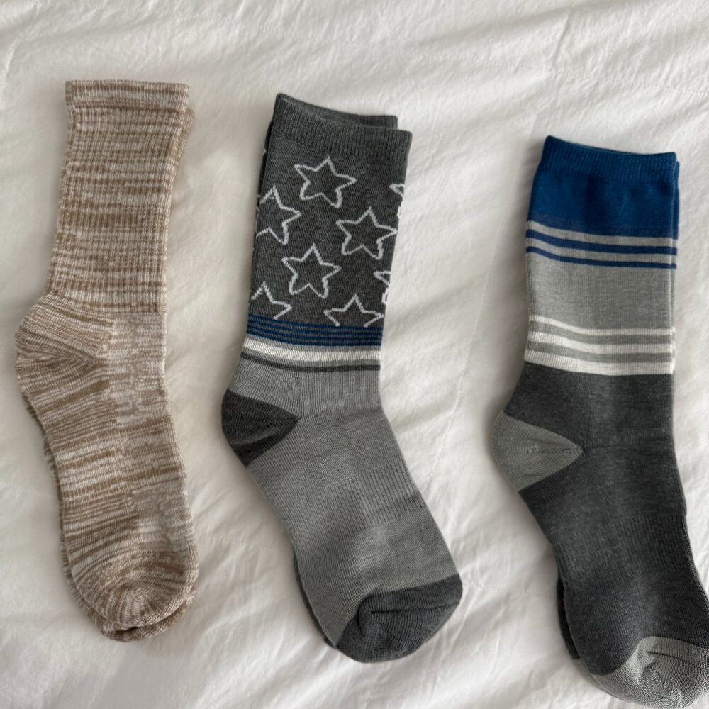 Ortis Merino Wool Cushion Crew Socks for Women Outdoor Hiking